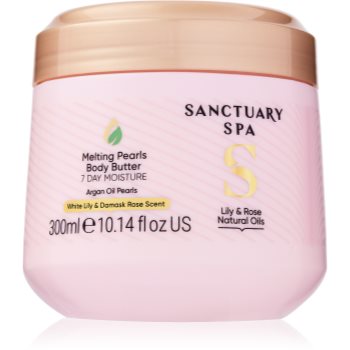 Sanctuary Spa Lily & Rose Natural Oils unt de corp intens hidratant - imagine 2